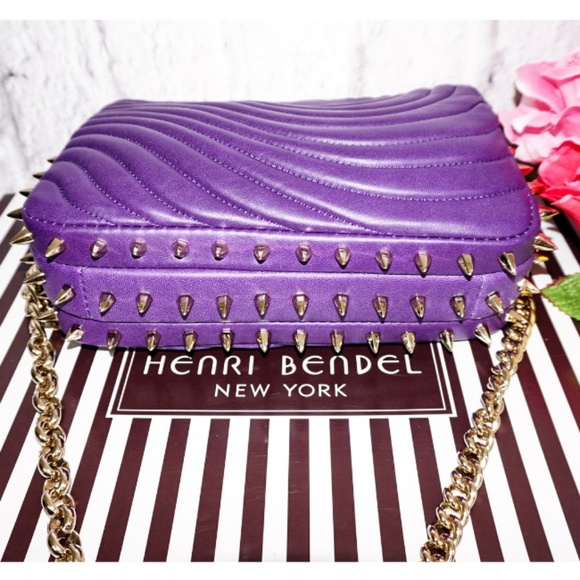 HENRI BENDEL No.7 Qulit STUDDED CAMERA BAG - Picture 6 of 6